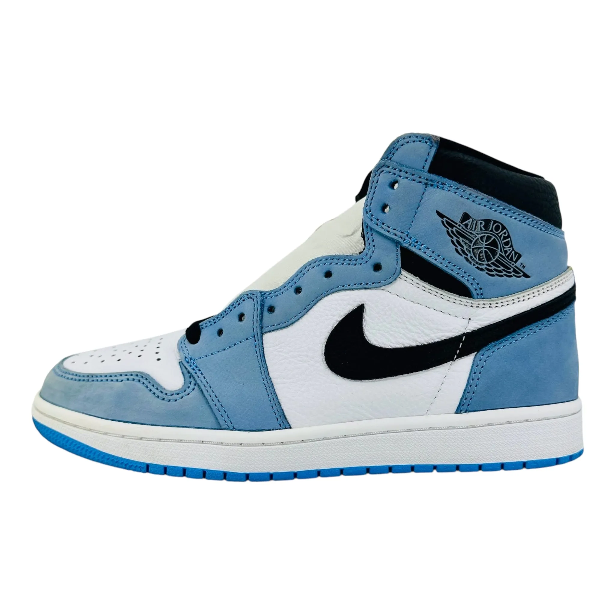 Air Jordan 1 Retro High White University Blue Black Pre-Owned