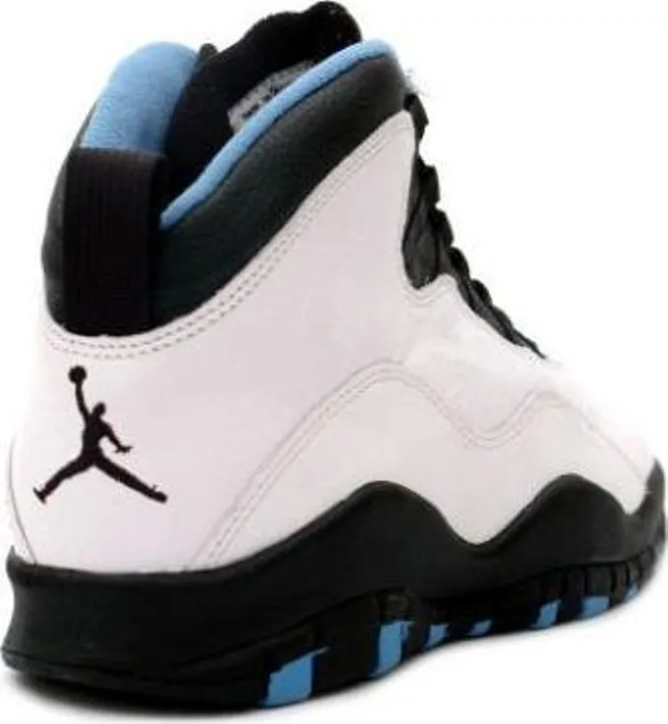 Air Jordan 10 OG Powder Blue, white