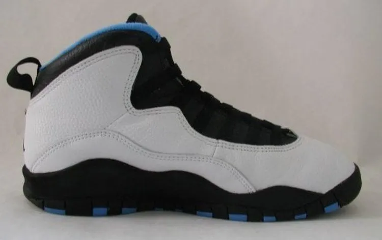 Air Jordan 10 OG Powder Blue, white