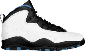 Air Jordan 10 OG Powder Blue, white