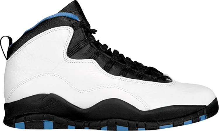 Air Jordan 10 OG Powder Blue, white