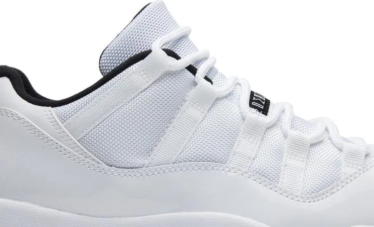 Air Jordan 11 Retro Low Cherry Bottom Sneakers, White