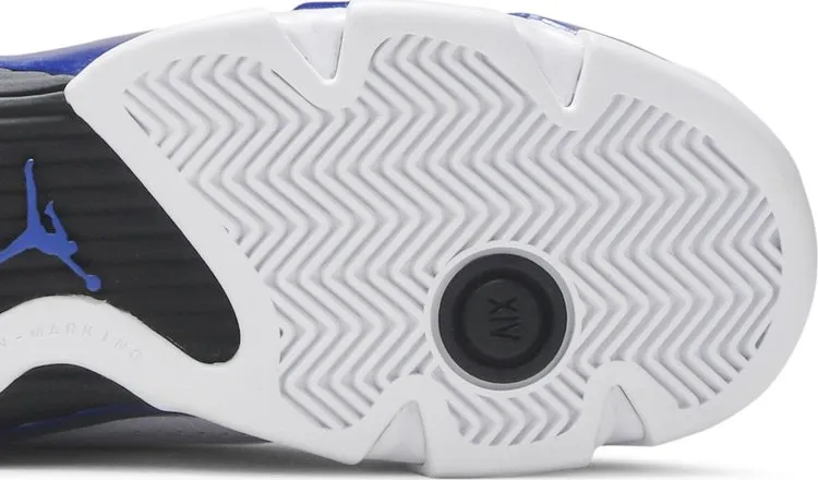 Air Jordan 14 Retro GS Hyper Royal Sneakers, White