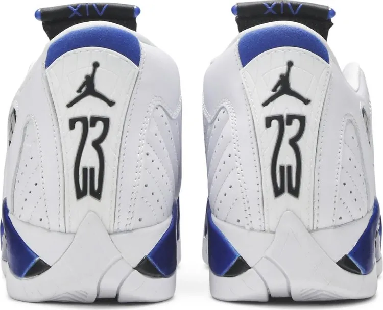 Air Jordan 14 Retro GS Hyper Royal Sneakers, White