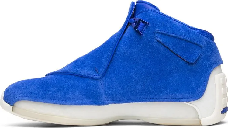 Air Jordan 18 Retro Blue Suede sneakers, blue