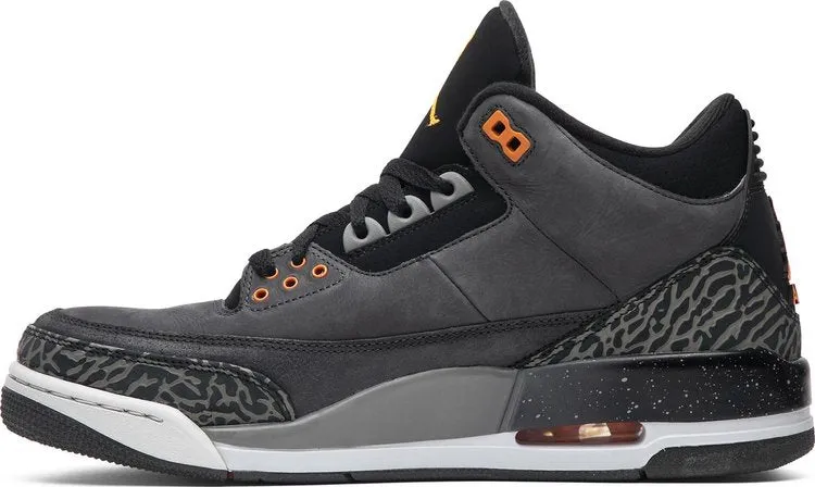 Air Jordan 3 Retro Fear Pack sneakers, gray