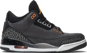 Air Jordan 3 Retro Fear Pack sneakers, gray