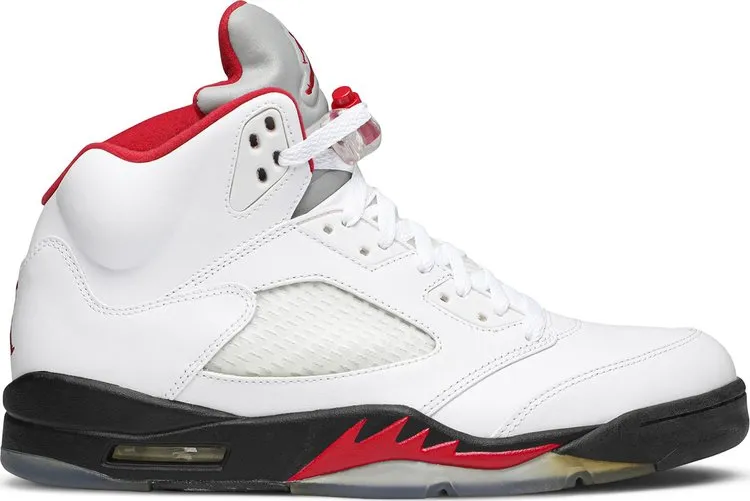 Air Jordan 5 Retro Fire Red 2013 sneakers, white