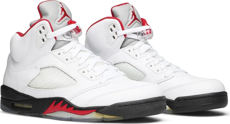 Air Jordan 5 Retro Fire Red 2013 sneakers, white