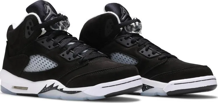 Air Jordan 5 Retro GS Oreo 2021 Sneakers, Black