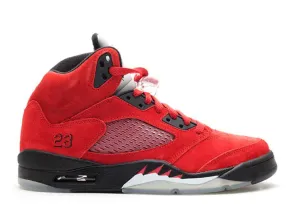 AIR JORDAN 5 RETRO 'RAGING BULL RED SUEDE' sneakers, red