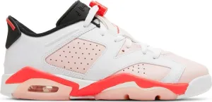 Air Jordan 6 Retro Low GS Atmosphere sneakers, white