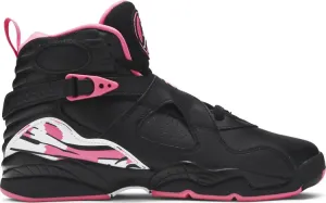 Air Jordan 8 Retro GS Pinksicle sneakers, black