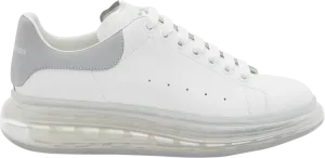 Alexander McQueen Oversized Sneaker Clear Sole, white