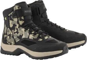 ALPINESTARS CR-6 Drystar? Shoes - Black/Brown/Green - US 10 2611020160910