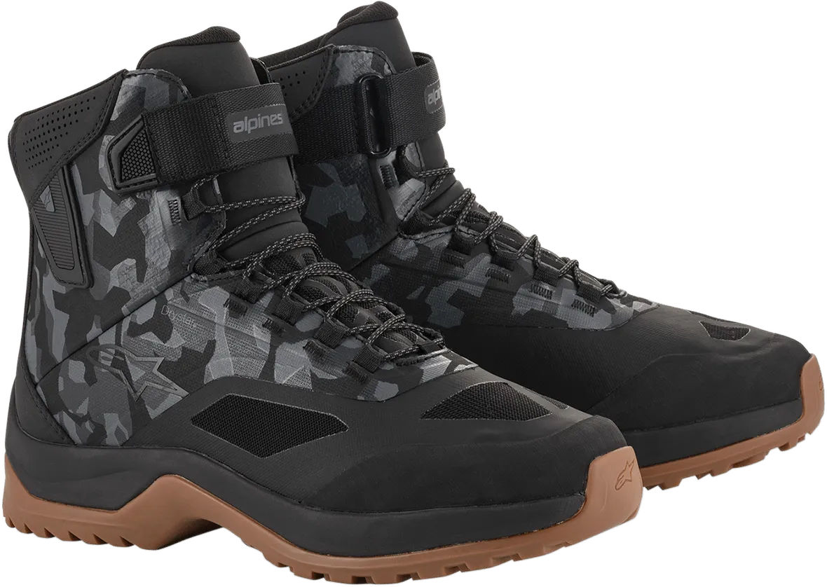 ALPINESTARS CR-6 Drystar? Shoes - Black/Gray/Gunmetal - US 9 261102090849