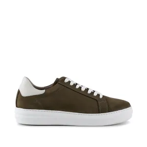 Aphex Nubuck Sneaker - KHAKI GREEN