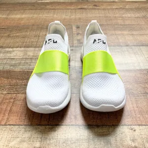 APL White/Neon Sneakers- Size 7.5