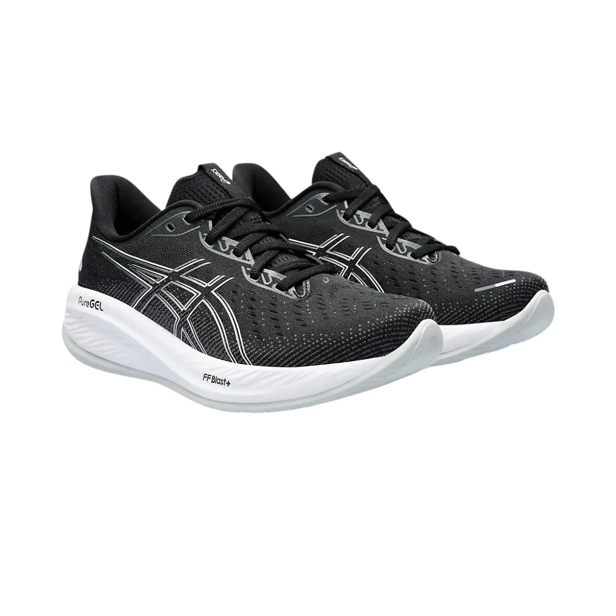 Asics Gel-Cumulus 26 Black White SS24 Women's Sneakers