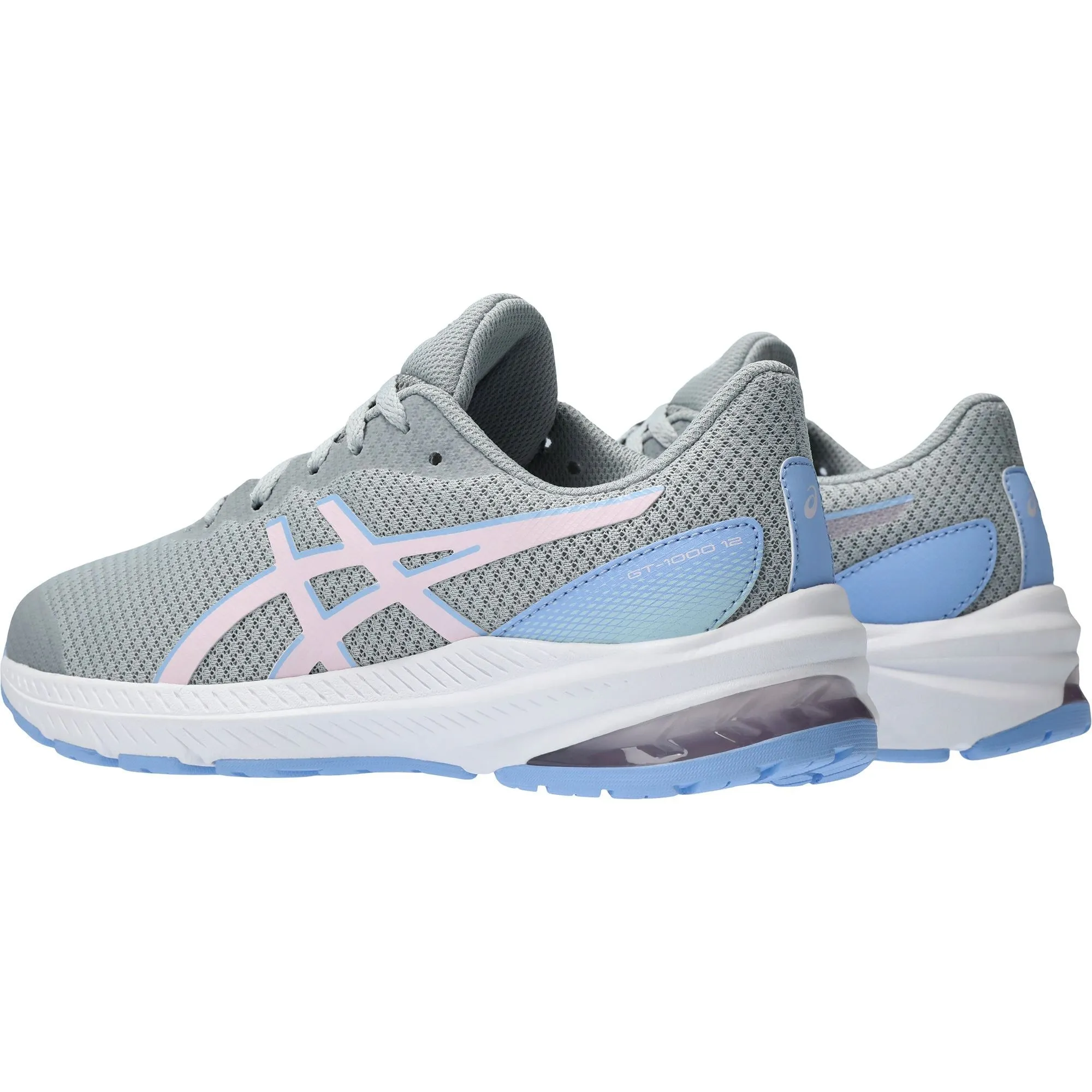 Asics GT 1000 12 GS Junior Running Shoes - Grey