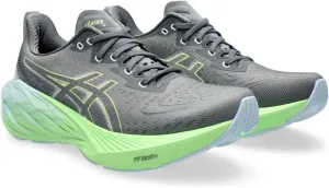 Asics | Novablast 4 | Men's | Steel Grey/Electric Lime