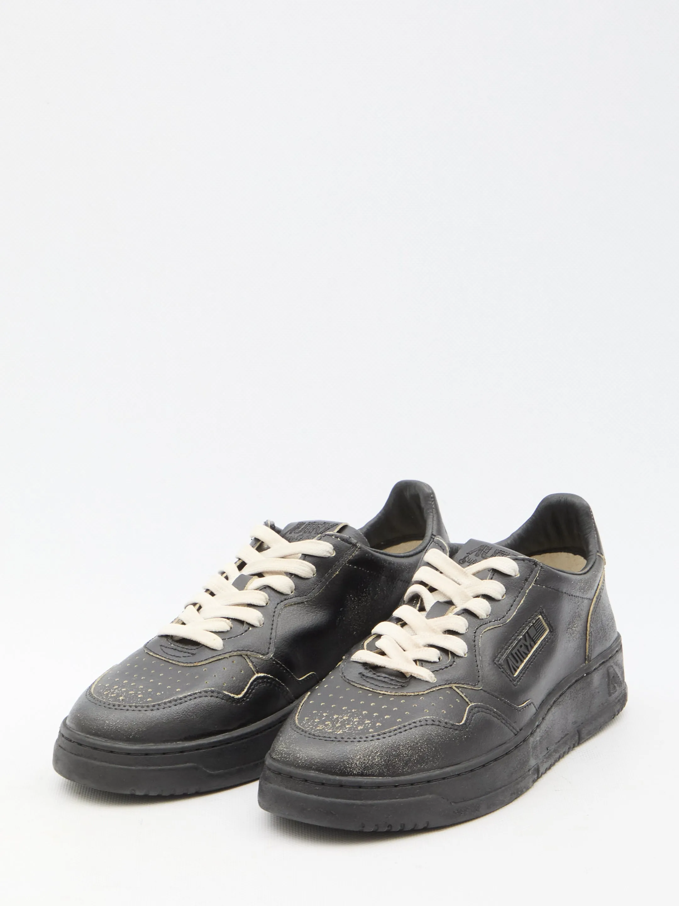 Autry Men's Black Super Vintage Sneakers