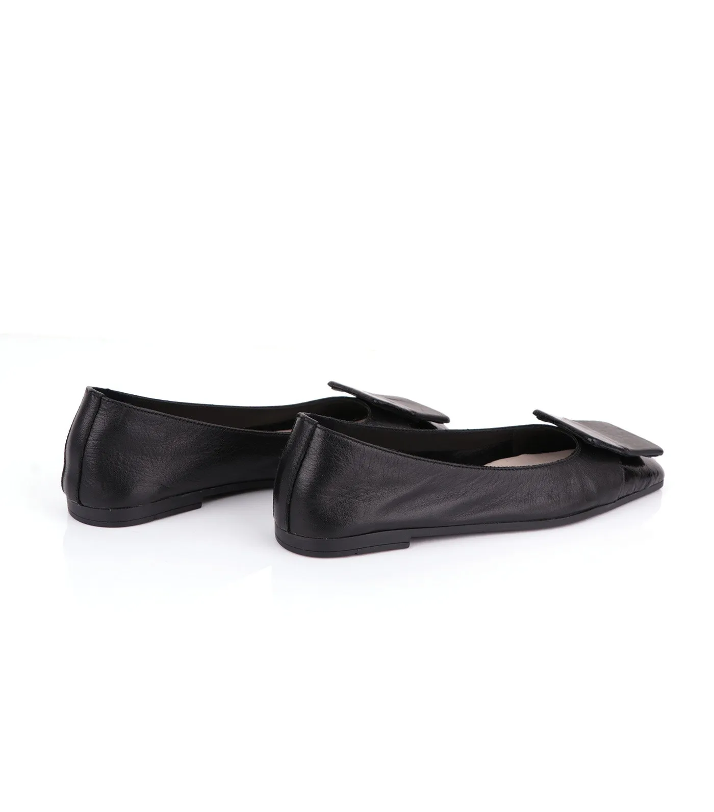 Ballet Flats Black Patent