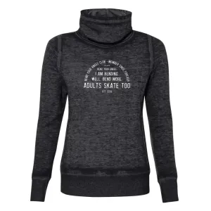 Bend Your Knees Club Cowl Neck Sweatshirt