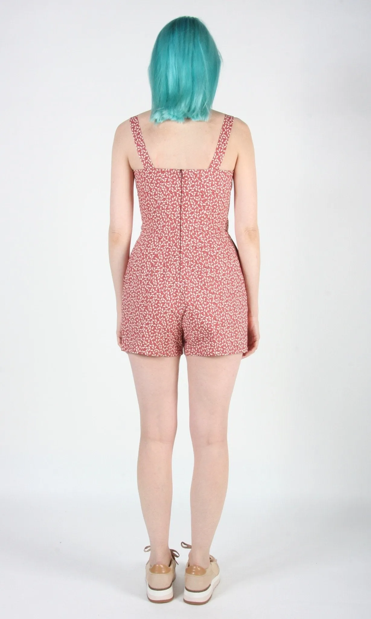 Birds of North America Kiwi Romper - Spice Cotton (Online Exclusive)