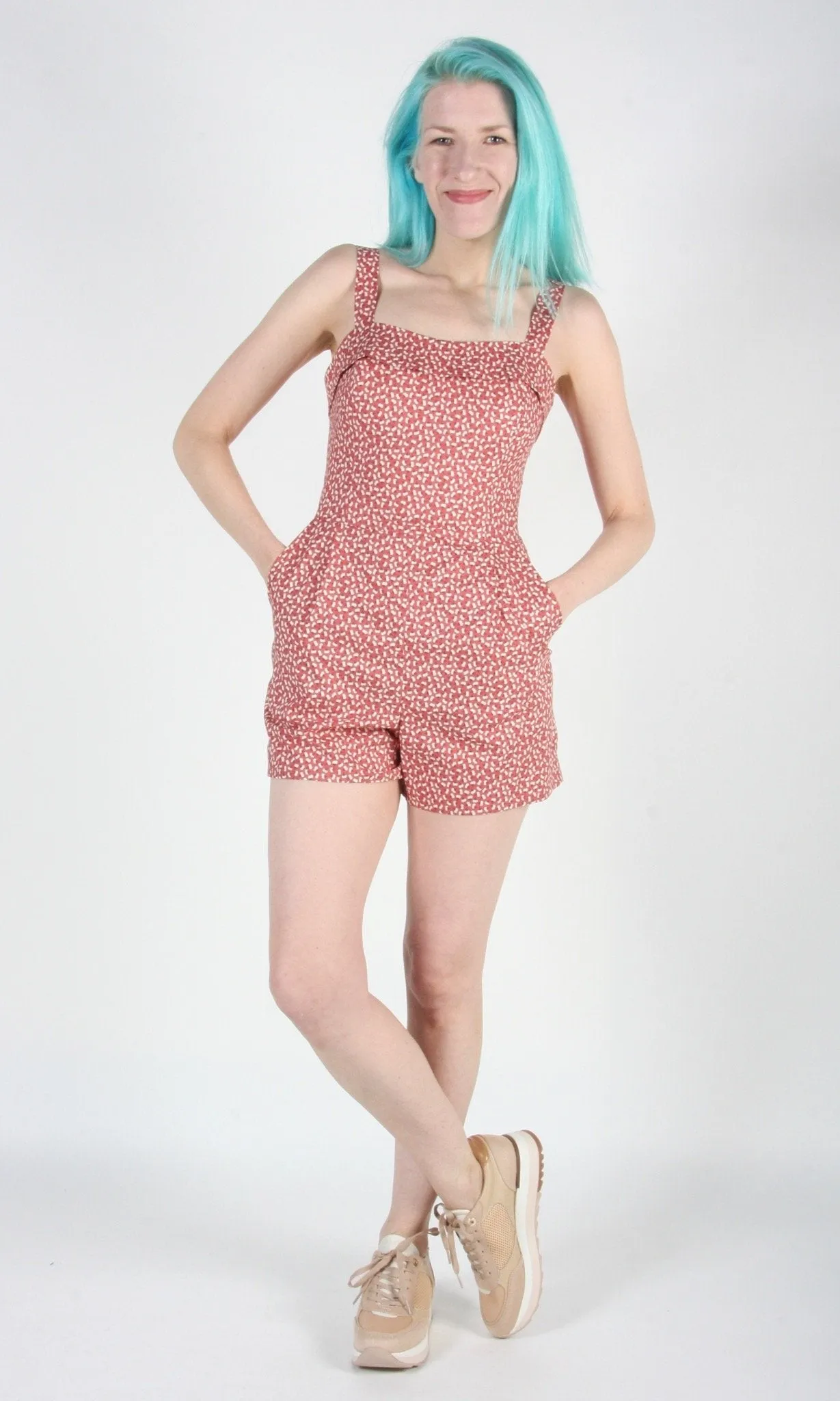 Birds of North America Kiwi Romper - Spice Cotton (Online Exclusive)