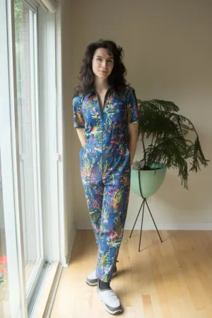 Birds of North America Twillick Jumpsuit - Undersea Gardens (Online Exclusive)