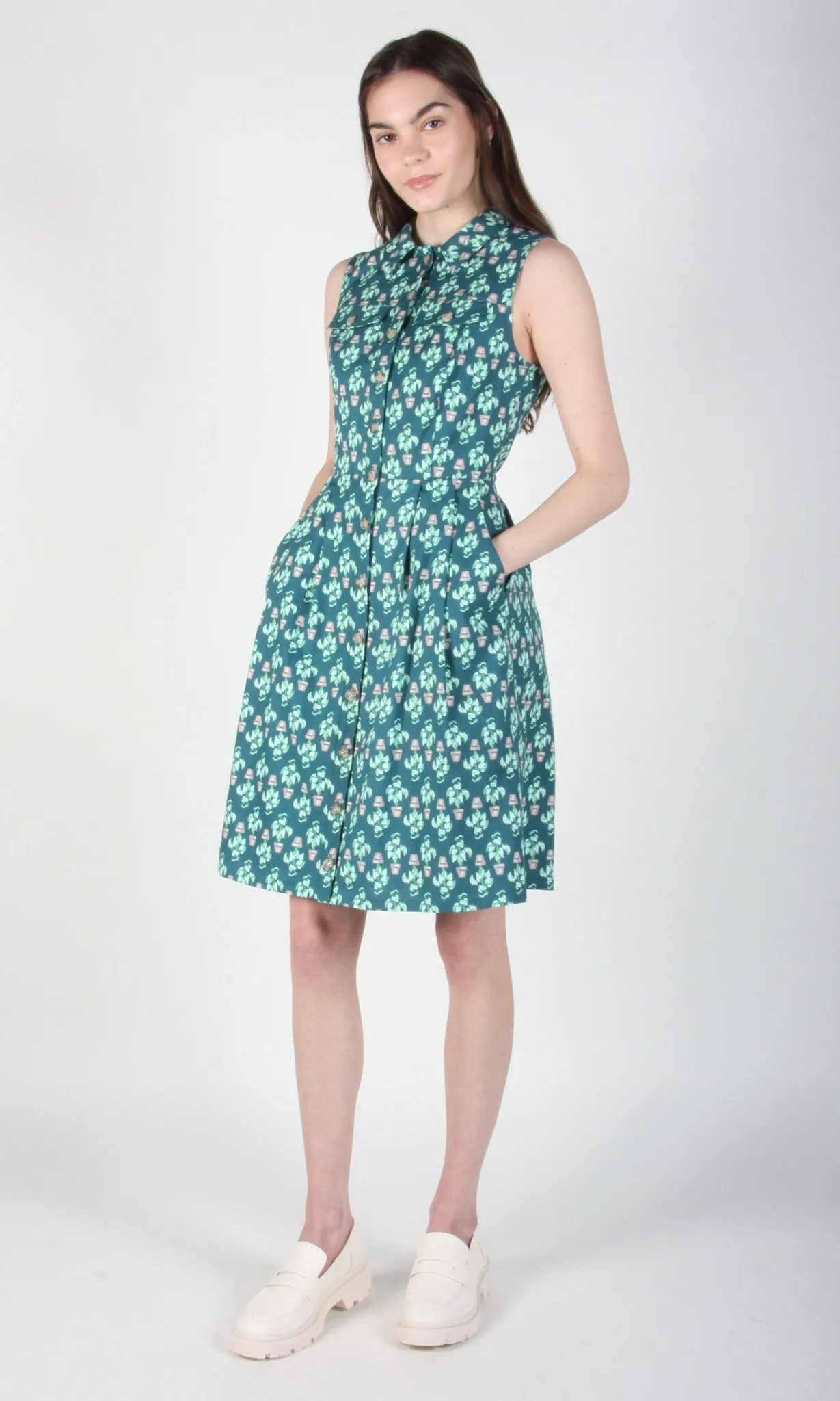 Birds of North America Vanneau Dress - Plant Mom (Online Exclusive)