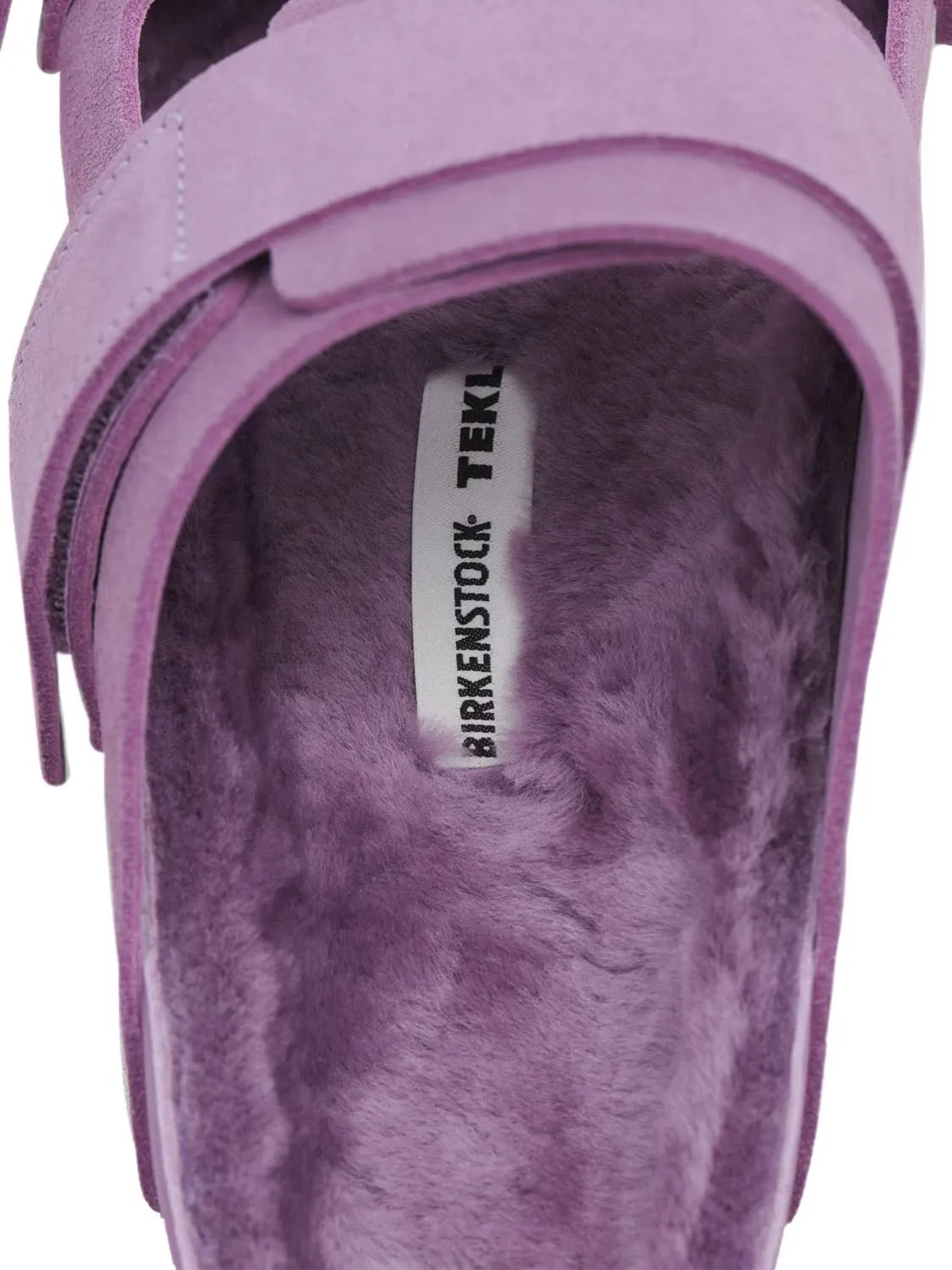 BIRKENSTOCK TEKLA UJI SUEDE SANDAL PURPLE