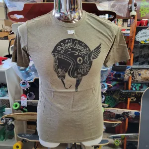 Blood Orange - Go Faster Helmet Olive Green tee