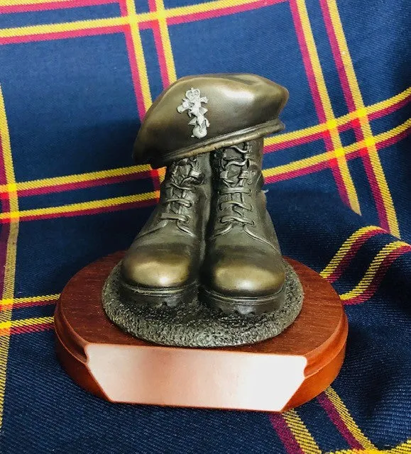 Boots with REME Beret - No Spanner