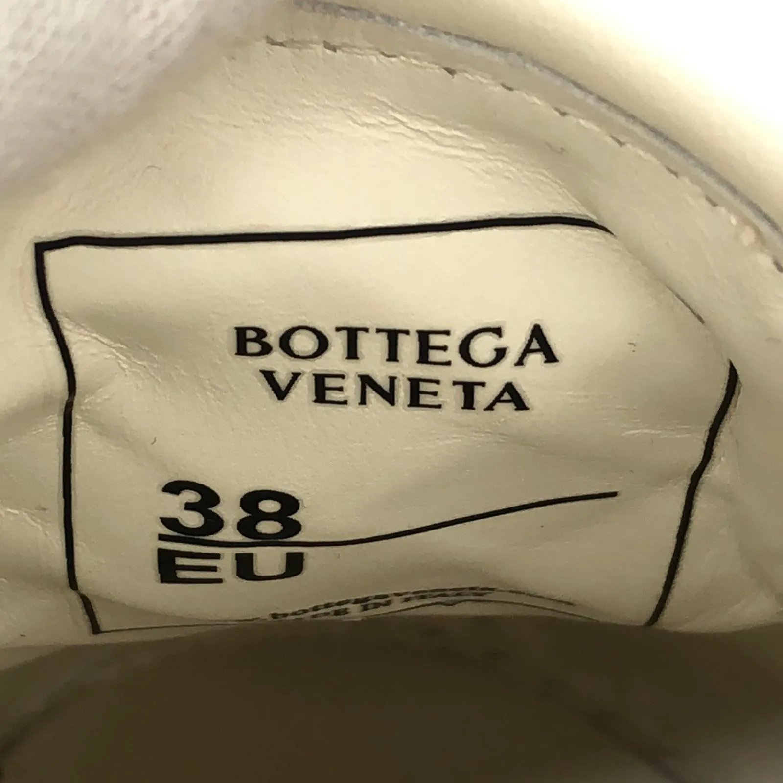 Bottega Veneta Leather Sneakers White