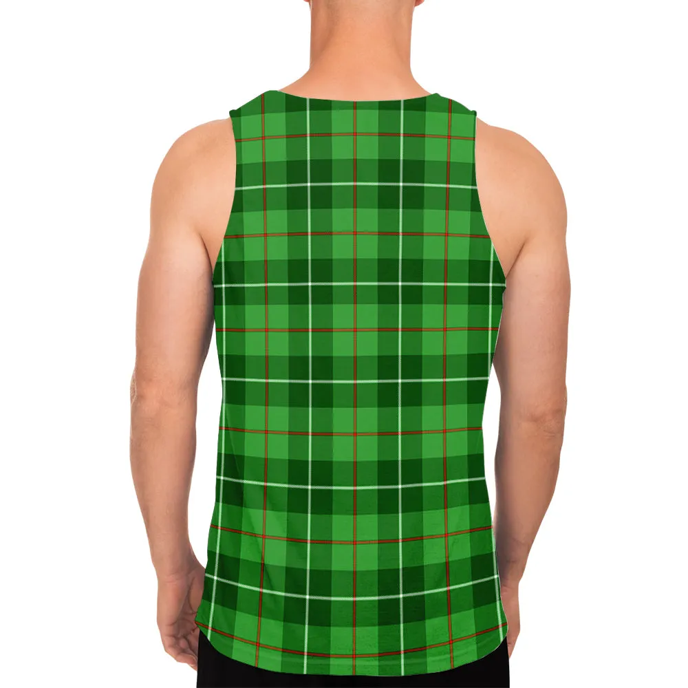 Boyle Tartan Mens Tank Top with Family Crest