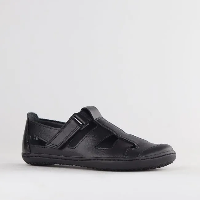 Boys School Sandal  in Black Sizes  28 -33 - 7816