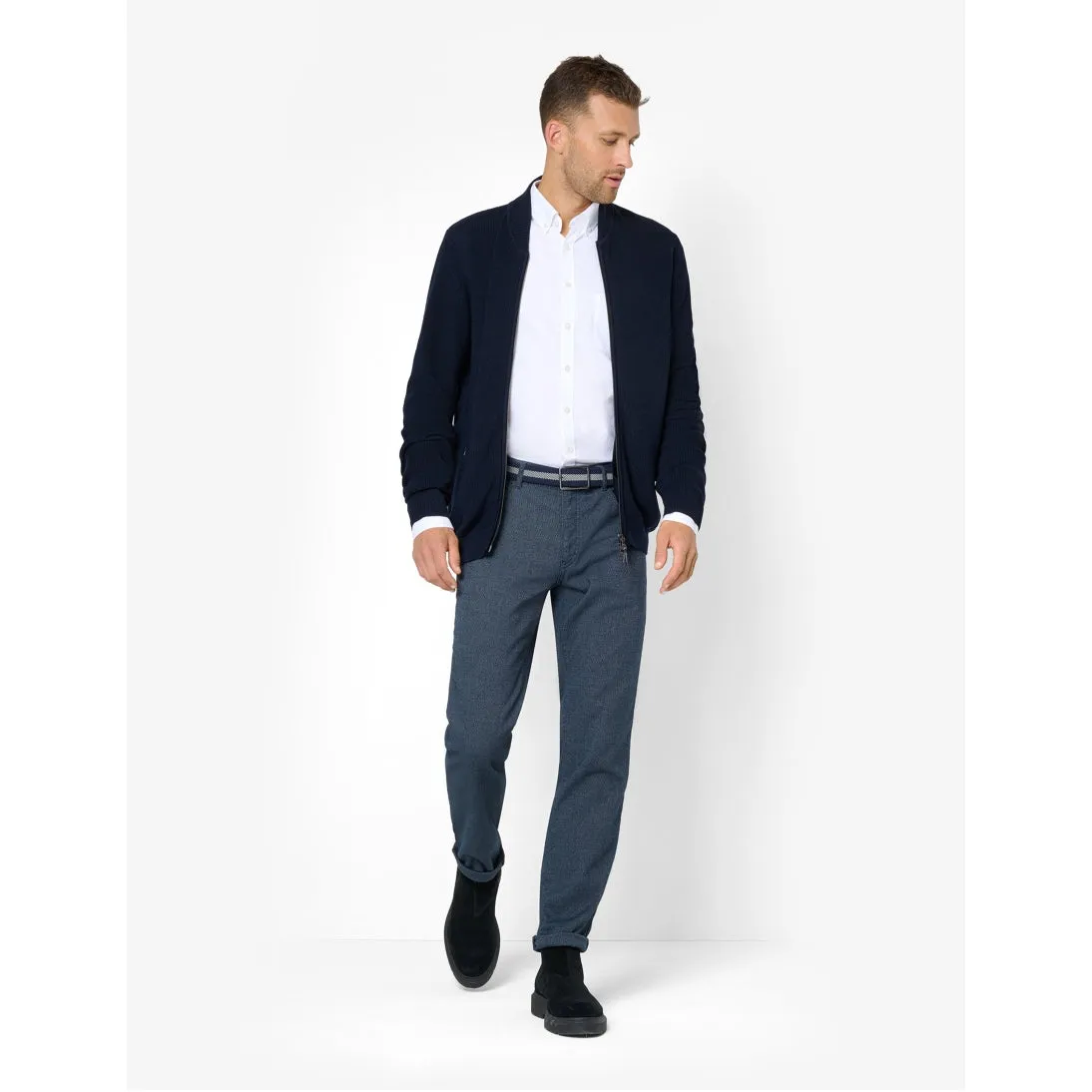 Brax Cadiz Wool Look Jeans Night 81-1727