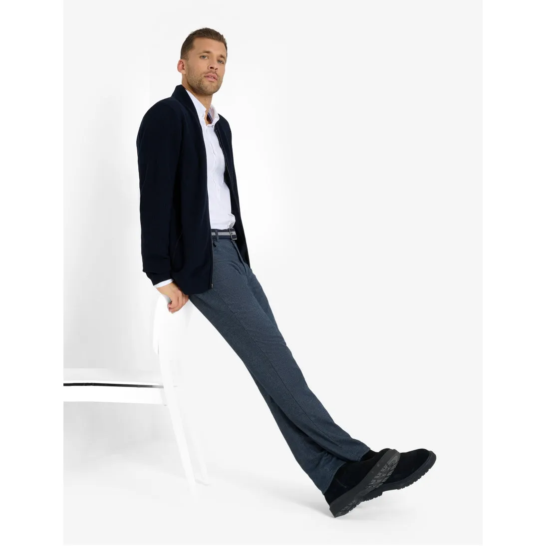 Brax Cadiz Wool Look Jeans Night 81-1727