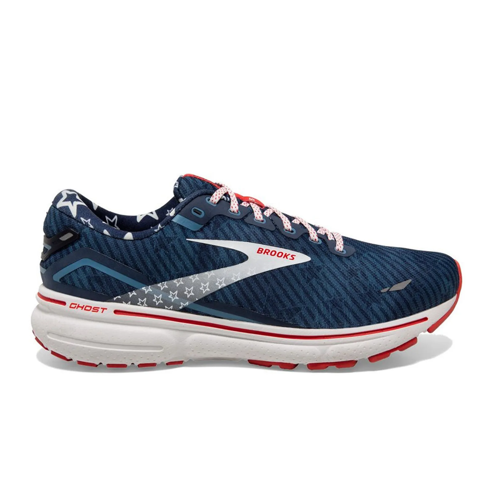 Brooks Ghost 15 Running Shoe (Men) - Titan/White/Peacoat