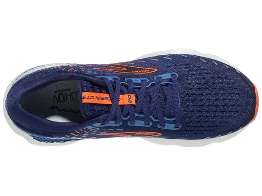 Brooks | Glycerin GTS 20 | Men's | Blue Depths/Palace Blue/Orange