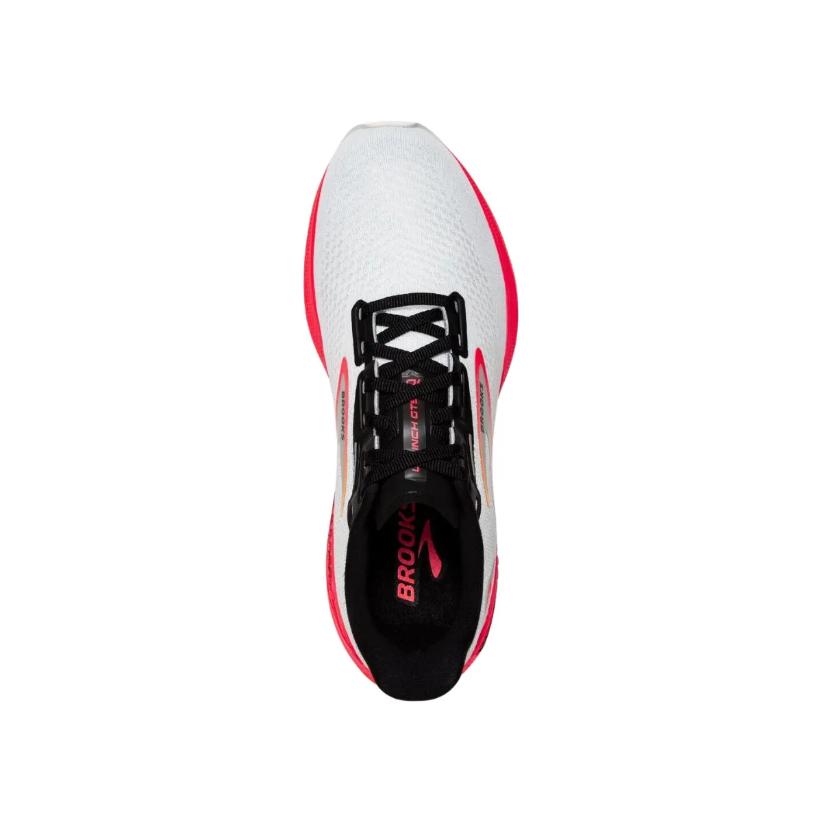 Brooks Launch GTS 10 White Red SS24 Sneakers