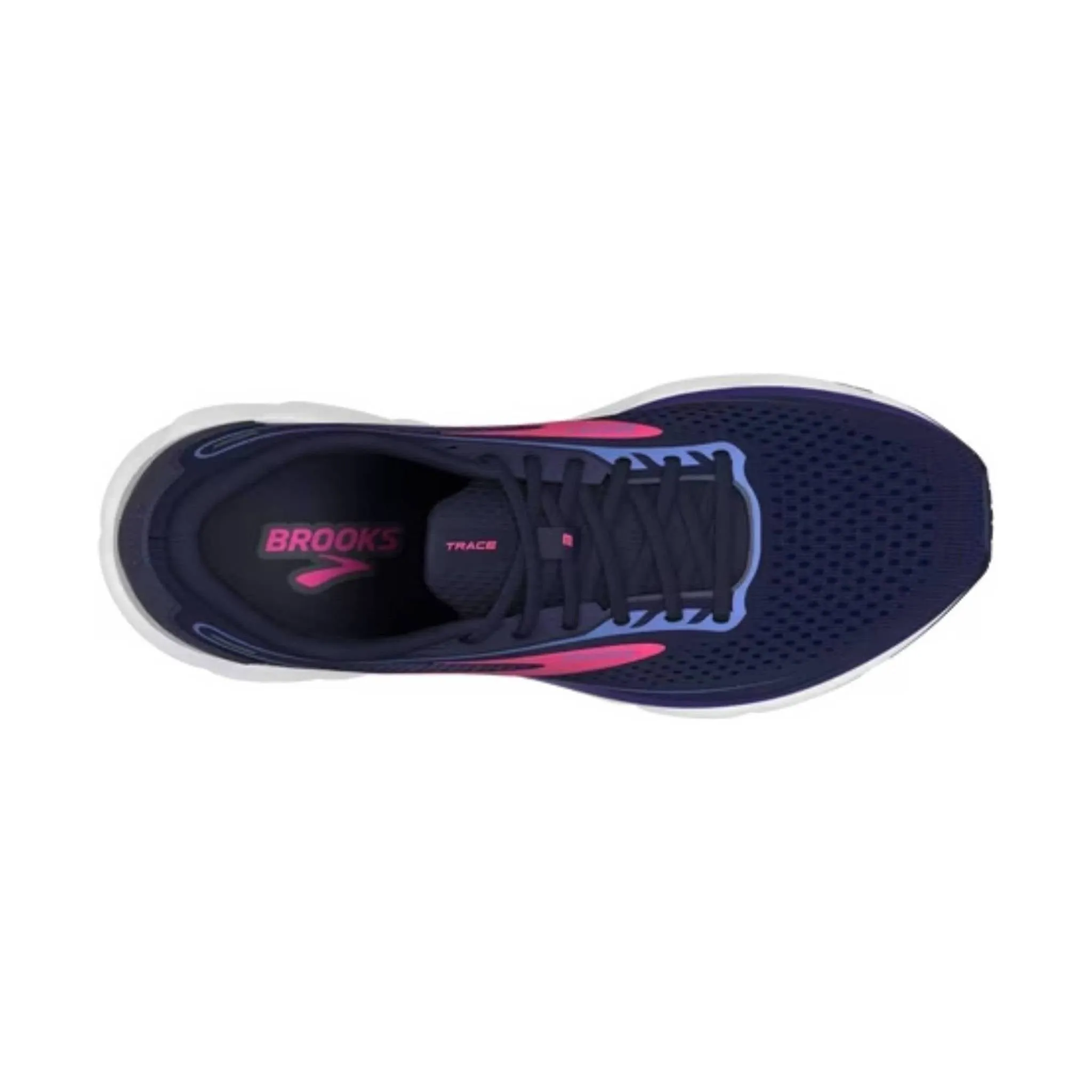 Brooks Women's Trace 2 Road Running Shoes - Peacoat/Blue/Pink