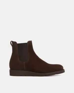 Brown Suede Lightweight Chelsea Boot