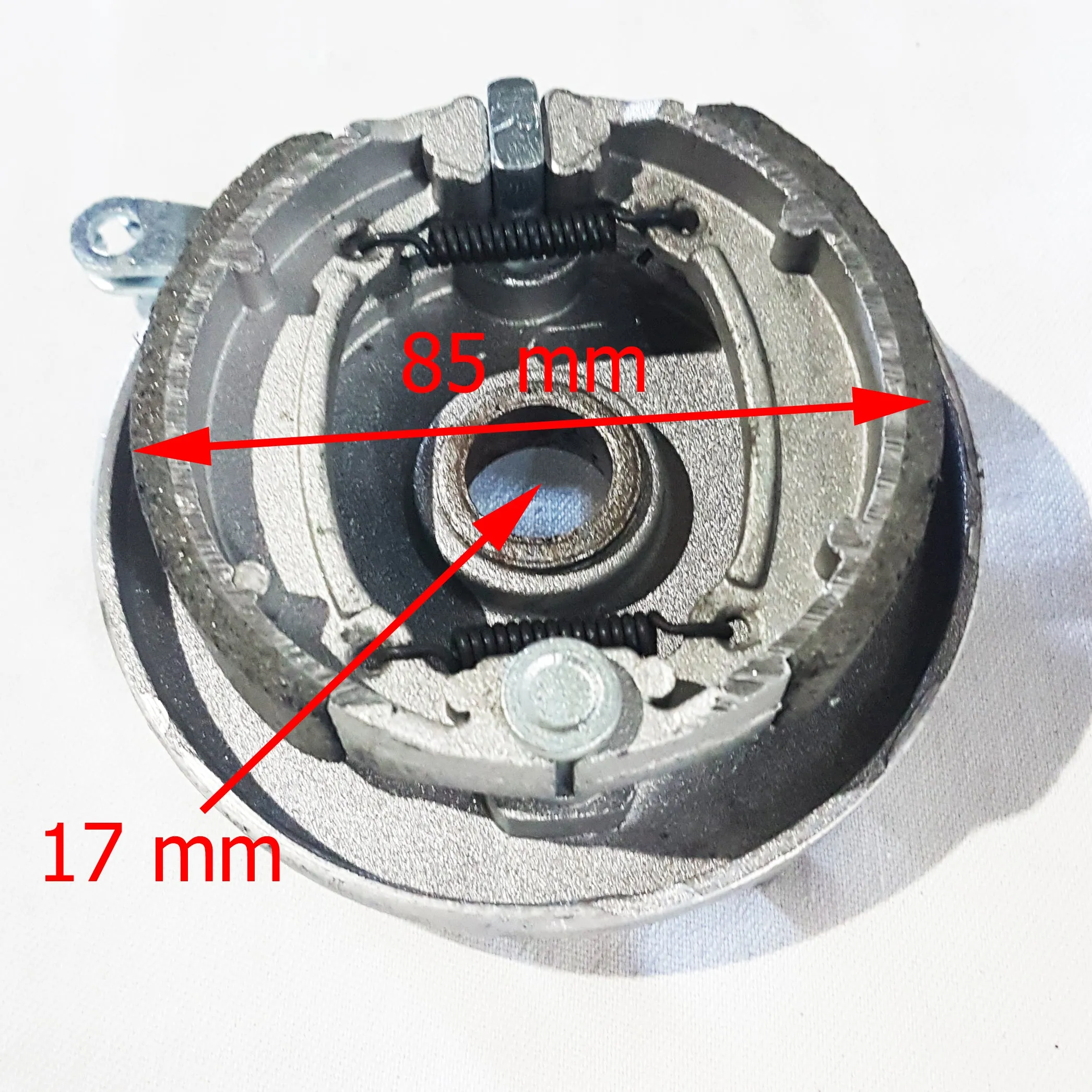 BS010 FRONT RIGHT SIDE DRUM BRAKE SHOES 110CC 125CC QUAD BIKE