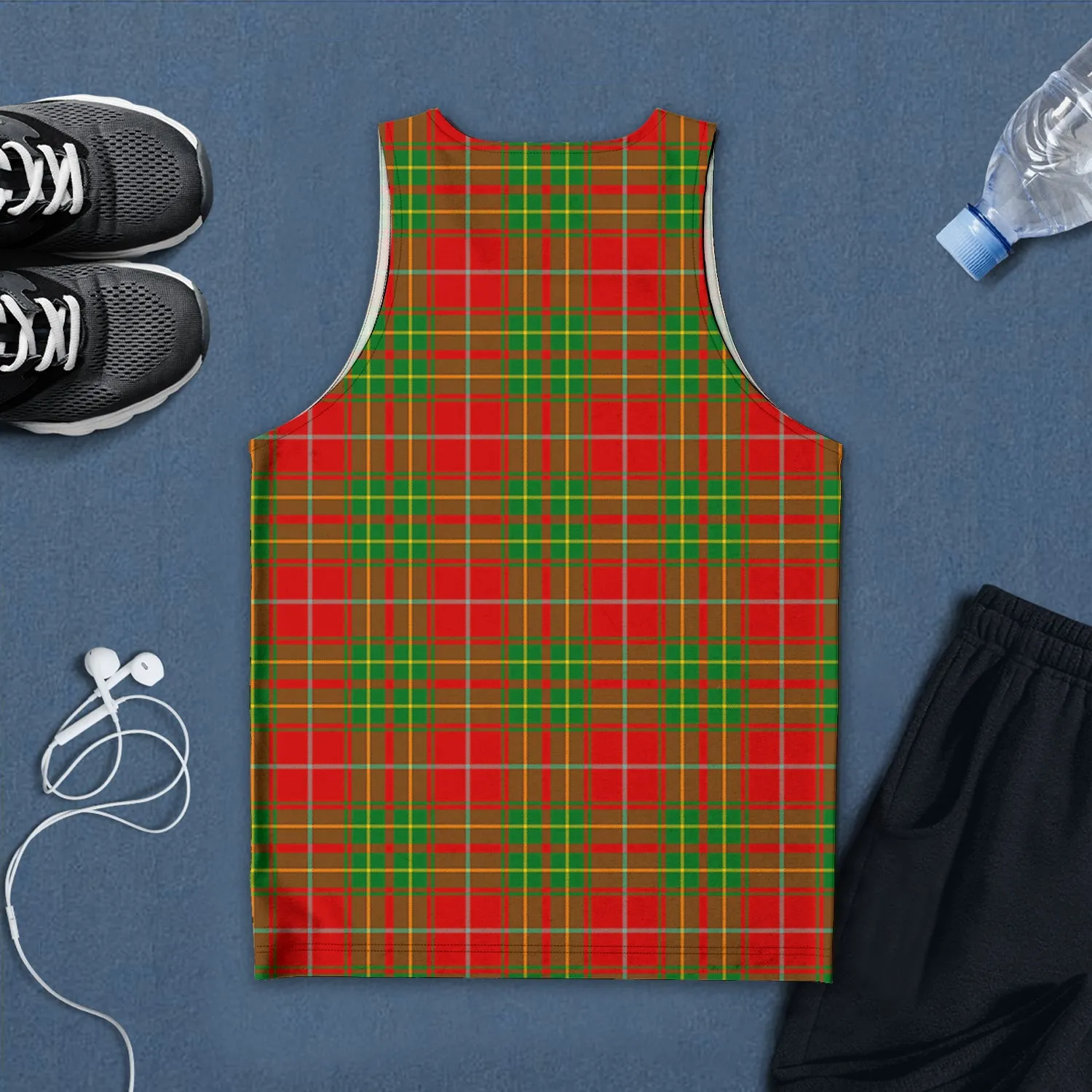 Burnett Tartan Mens Tank Top