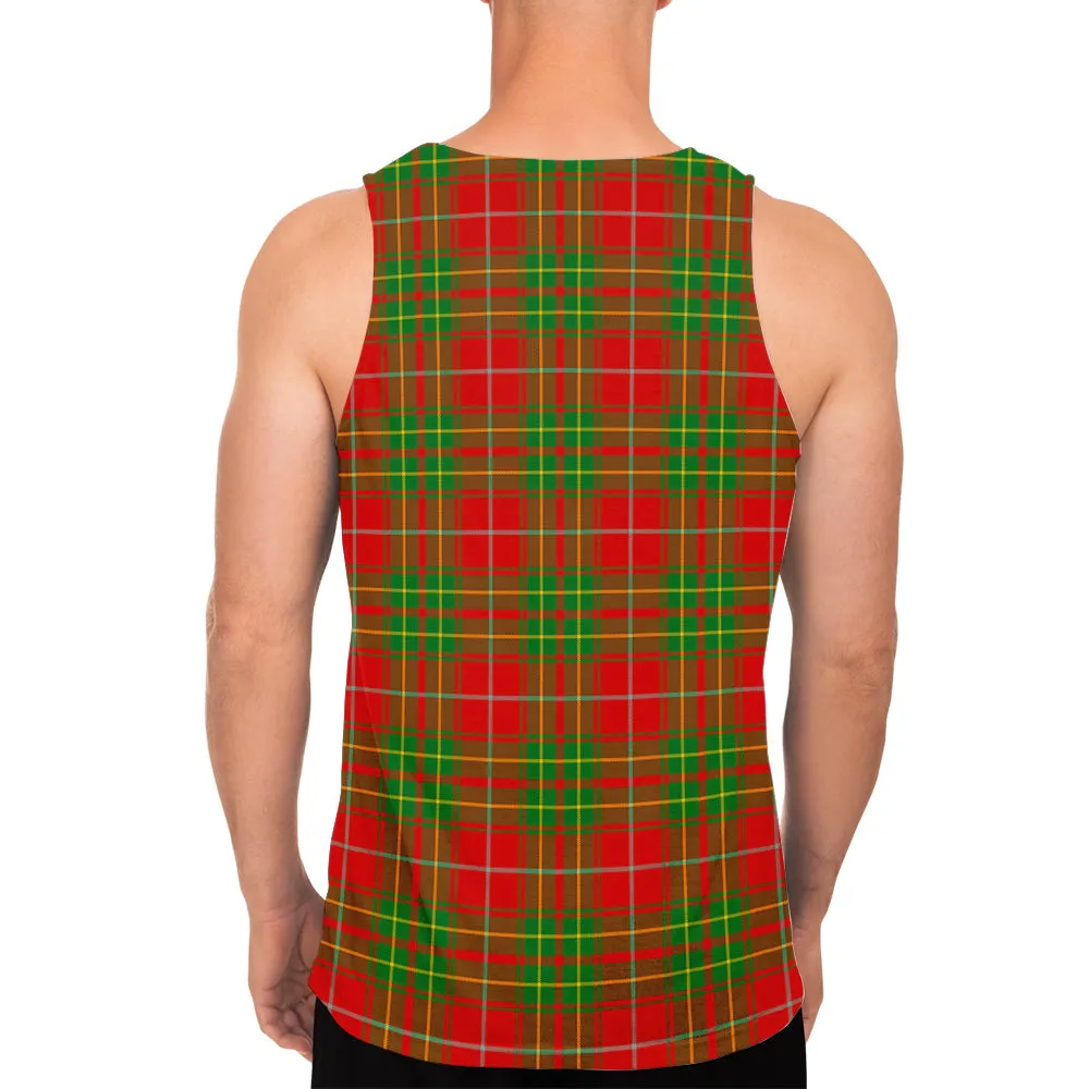 Burnett Tartan Mens Tank Top