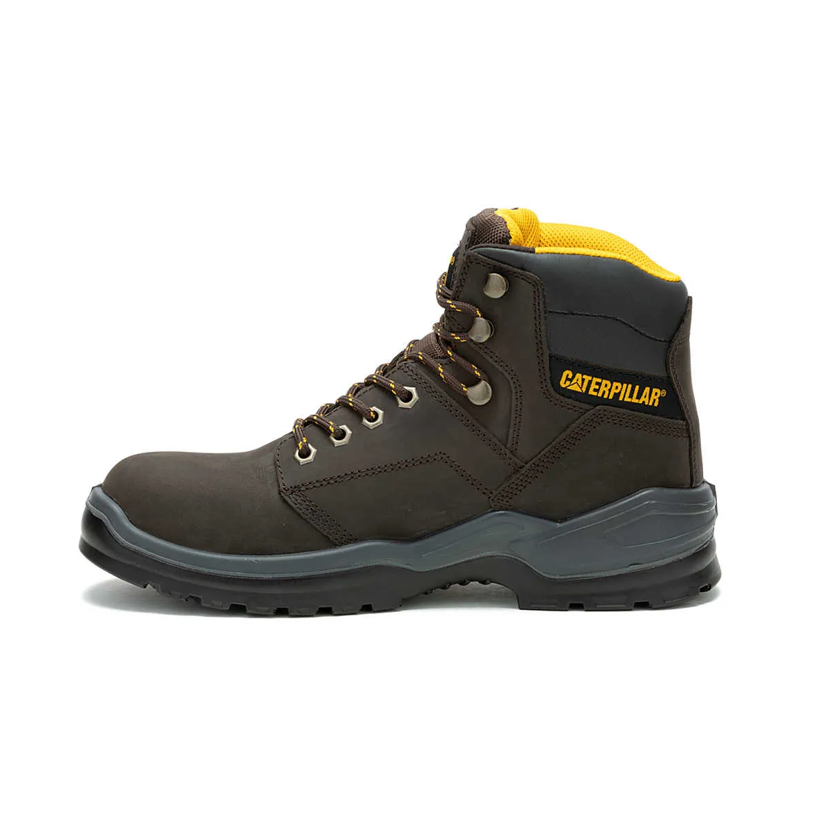 Caterpillar Men's Striver Steel Toe Work Boot Brown | P91672