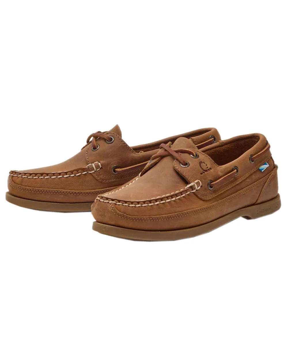 Chatham Womens Kayak G2 Premium Leather Wide Fit Boat Shoes